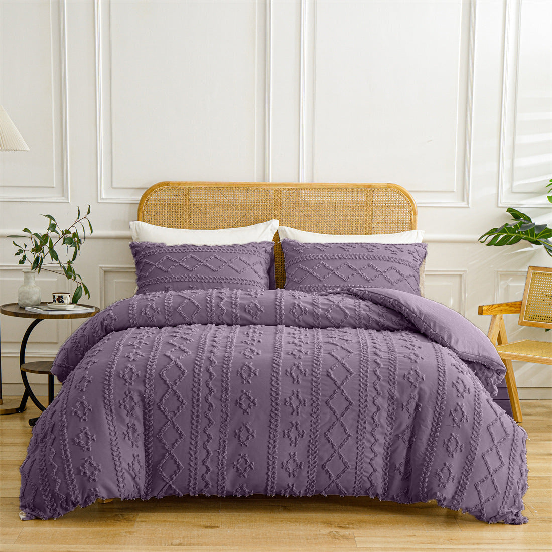 🎄Christmas Luxury Gift｜3-Piece Cutwork Bedding Set - Wrap Your Loved Ones in Holiday Elegance 🛏️🎁