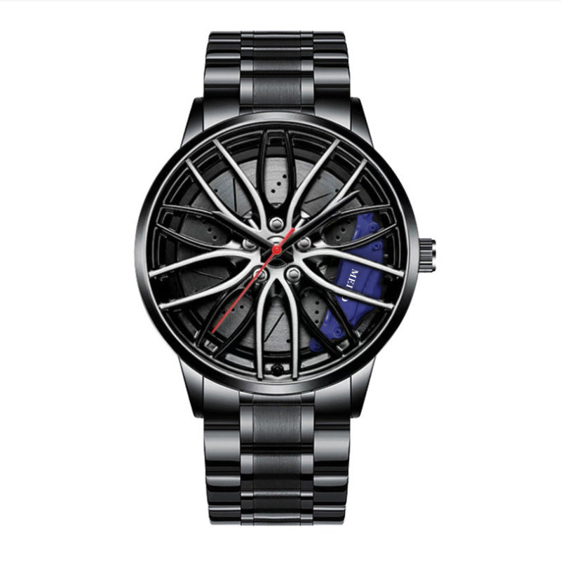 🚗 For Car Enthusiasts: The Ultimate Alloy Wheel Rim Design Wristwatch 🏎️