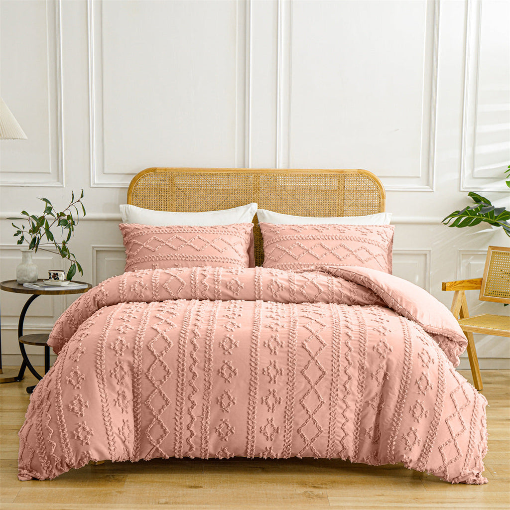 🎄Christmas Luxury Gift｜3-Piece Cutwork Bedding Set - Wrap Your Loved Ones in Holiday Elegance 🛏️🎁