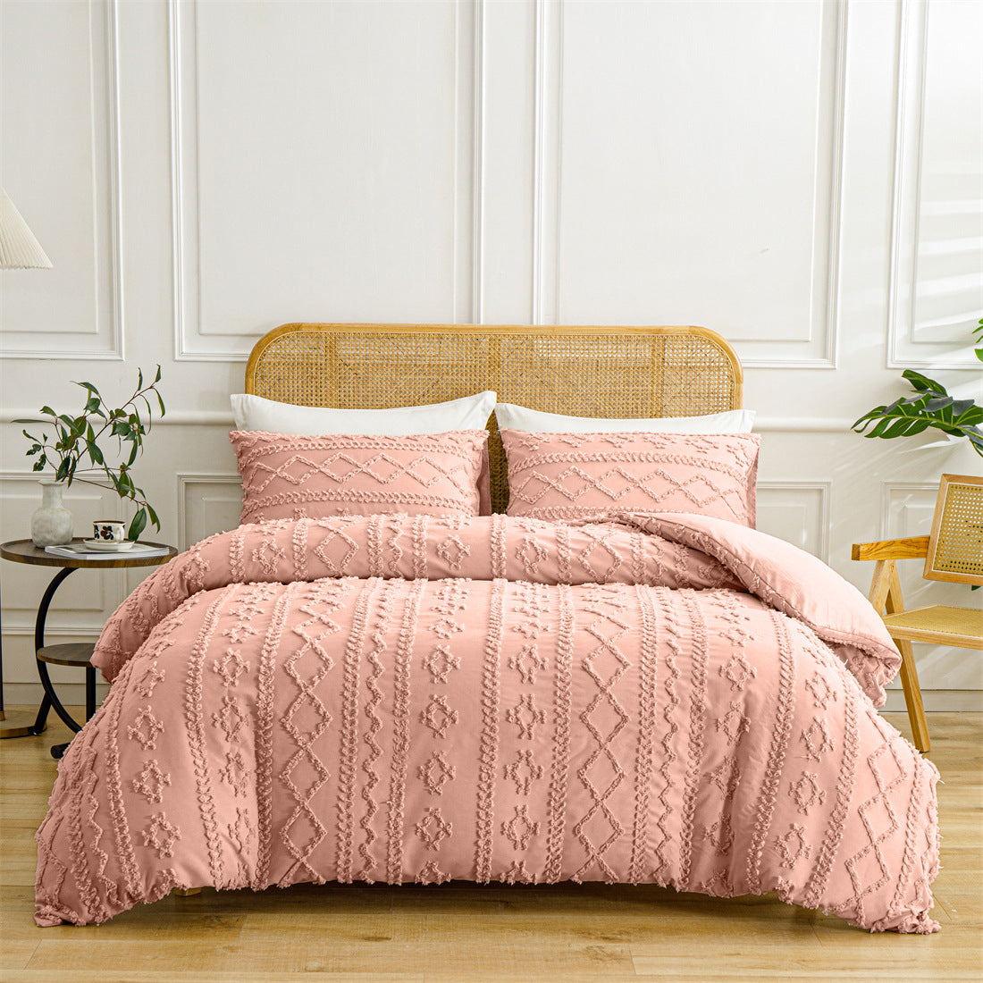 🎄Christmas Luxury Gift｜3-Piece Cutwork Bedding Set - Wrap Your Loved Ones in Holiday Elegance 🛏️🎁