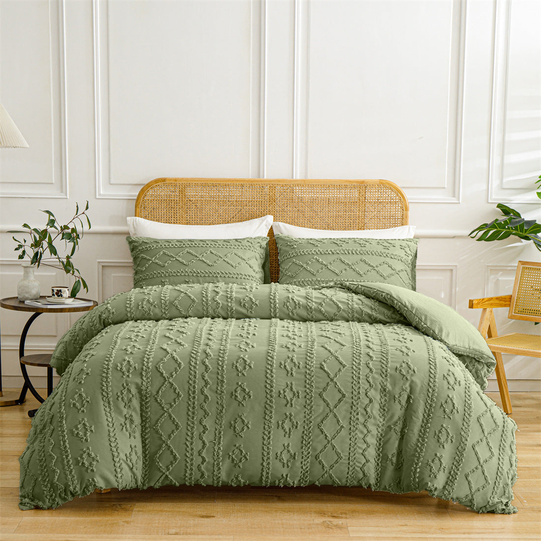 🎄Christmas Luxury Gift｜3-Piece Cutwork Bedding Set - Wrap Your Loved Ones in Holiday Elegance 🛏️🎁