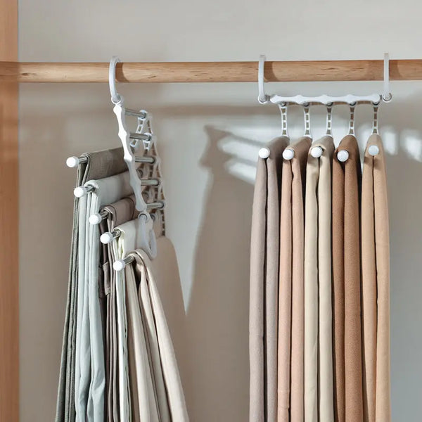 5-in-1 Magic Trouser Rack - Set of 2