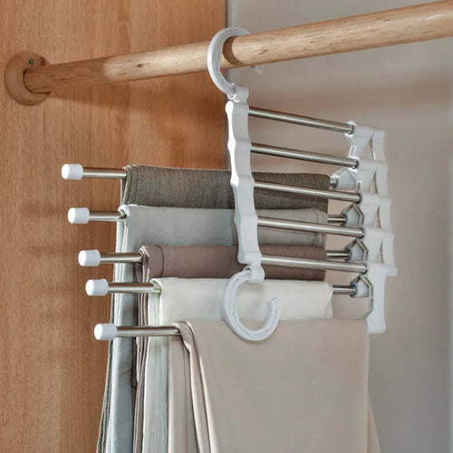 5-in-1 Magic Trouser Rack - Set of 2