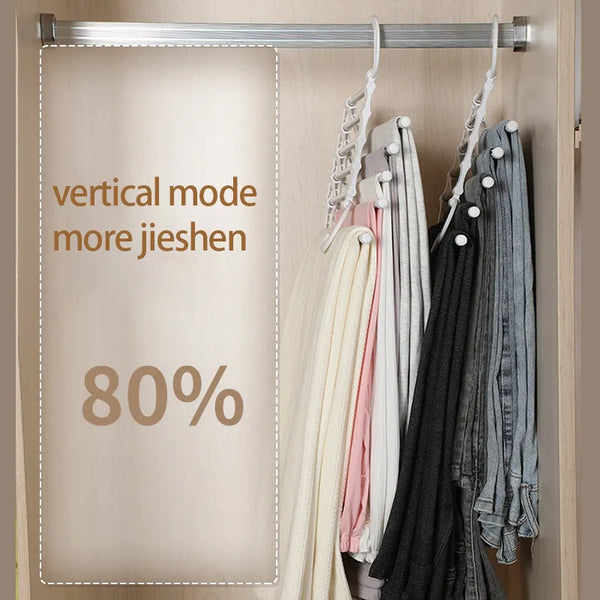 5-in-1 Magic Trouser Rack - Set of 2
