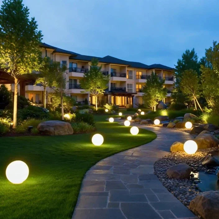 Decorative Spherical Outdoor Light