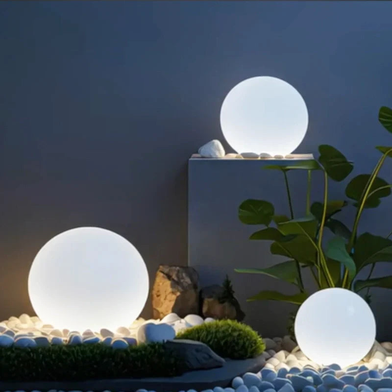 Decorative Spherical Outdoor Light