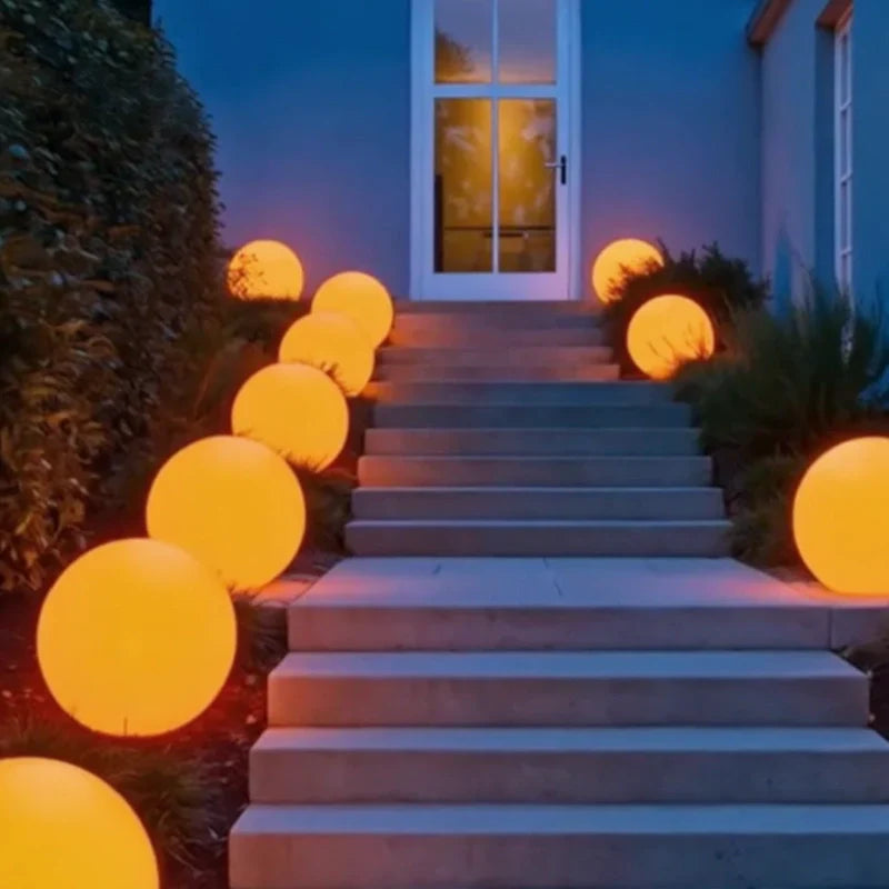 Decorative Spherical Outdoor Light