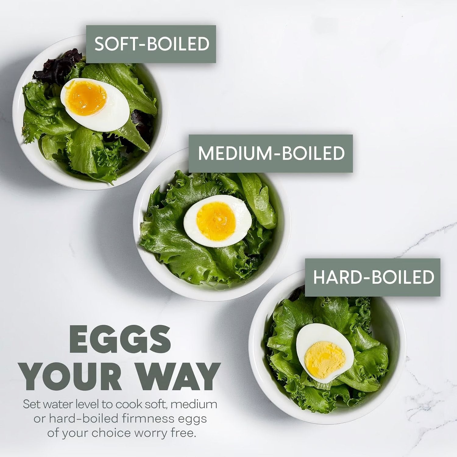 🏆💥Effortless Egg Cooking with the Ultimate Stainless Steel Egg Cooker 🍳✨,Best gifts