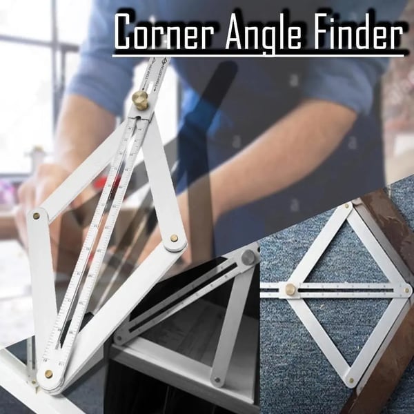 📐Multifunctional aluminum alloy protractor