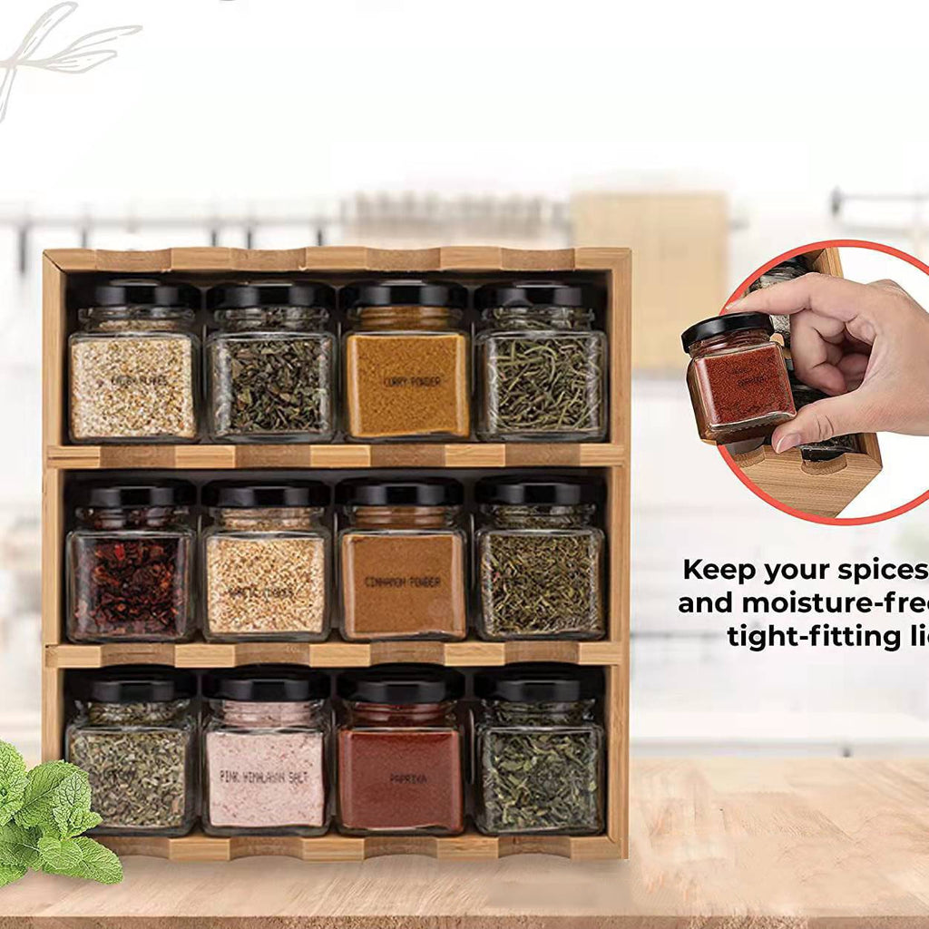16 grids/12 Grids Creative Hangable Storage Rack for Seasoning Bottles