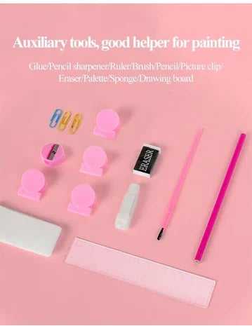 🎨✨ Deluxe 6-in-1 Art Creativity Set - Includes Drawing Tools & 12 Colors for Kids' Creative Development 🧑‍🎨🌟