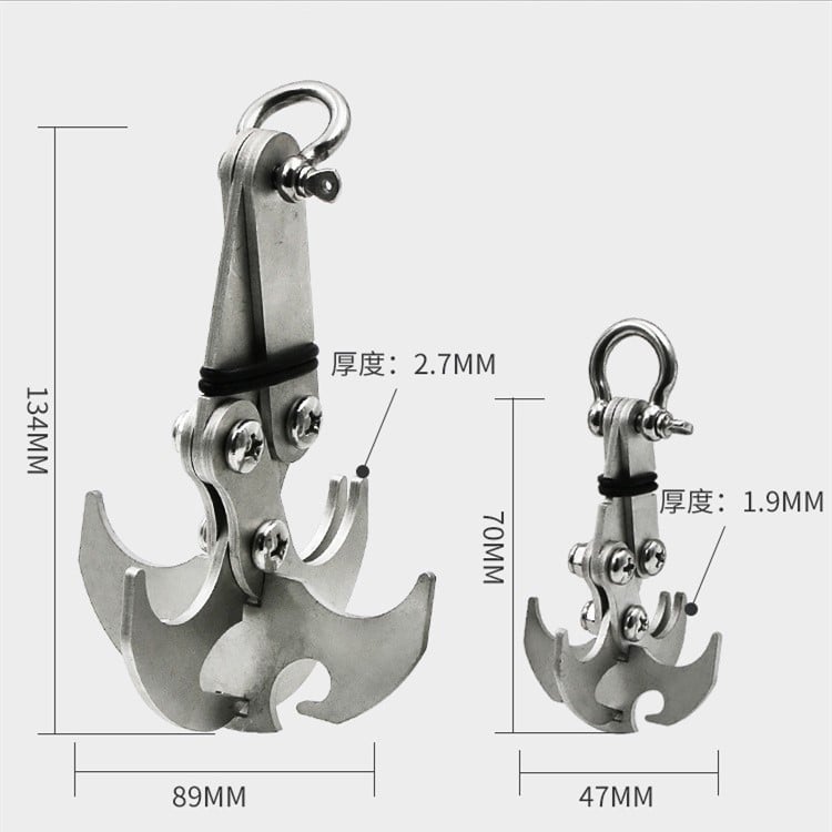 🔥Multifunctional Stainless Steel Outdoor Carabiner Hook
