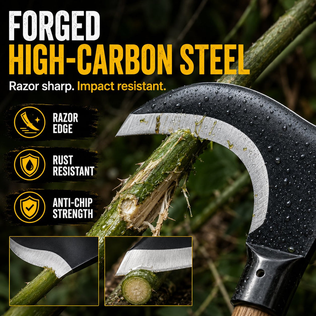 Dual-Edge Clearing Axe