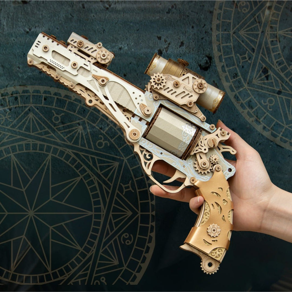 🔥🎁Steam Revolver 3D Wooden Puzzle