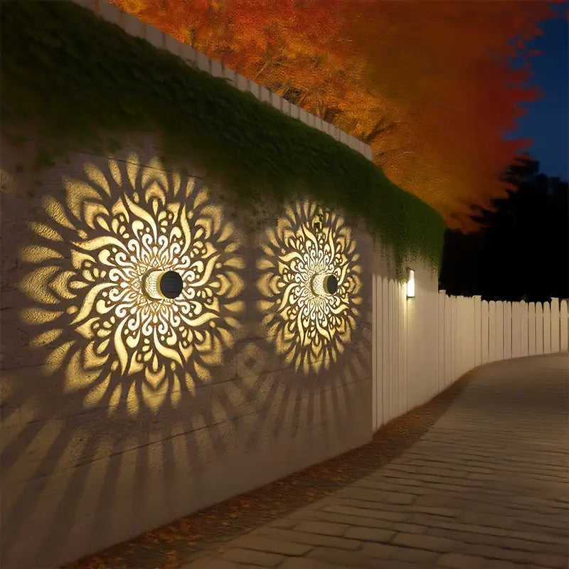 Decorative Solar Mandala Lights