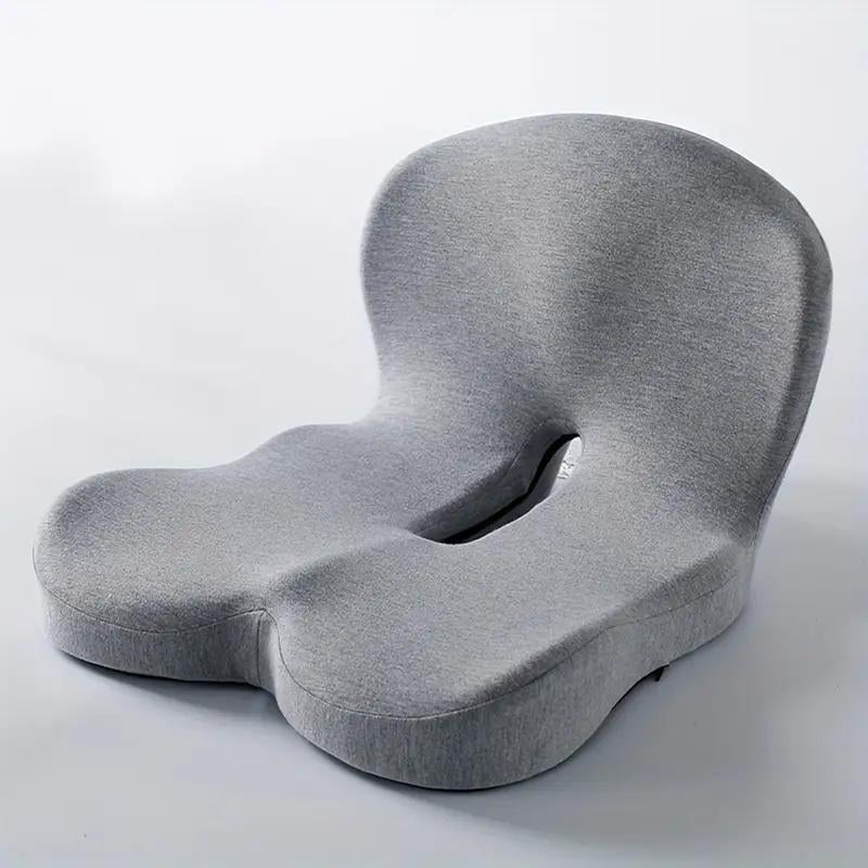 💺 Non-Slip Memory Foam Seat Cushion – Sciatica Relief, Breathable Mesh & Universal Fit 🪑