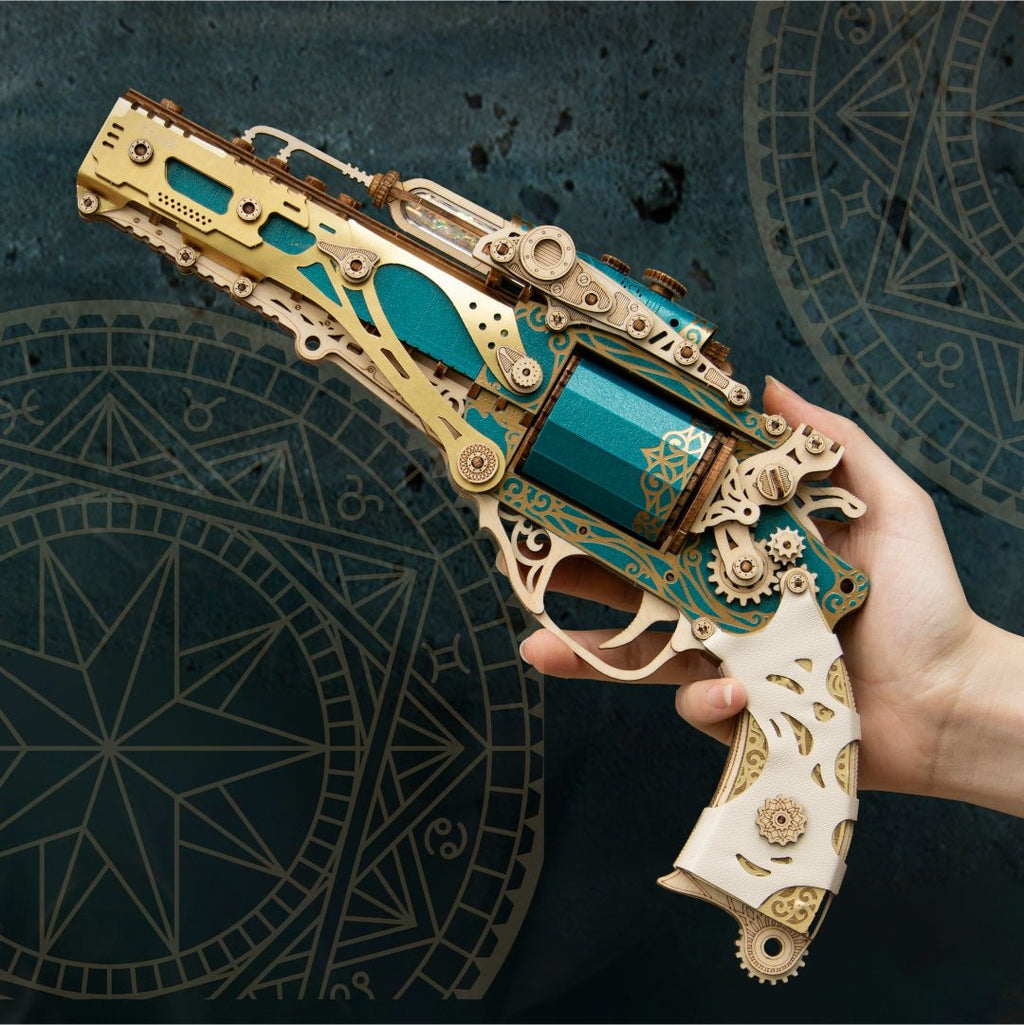🔥🎁Steam Revolver 3D Wooden Puzzle