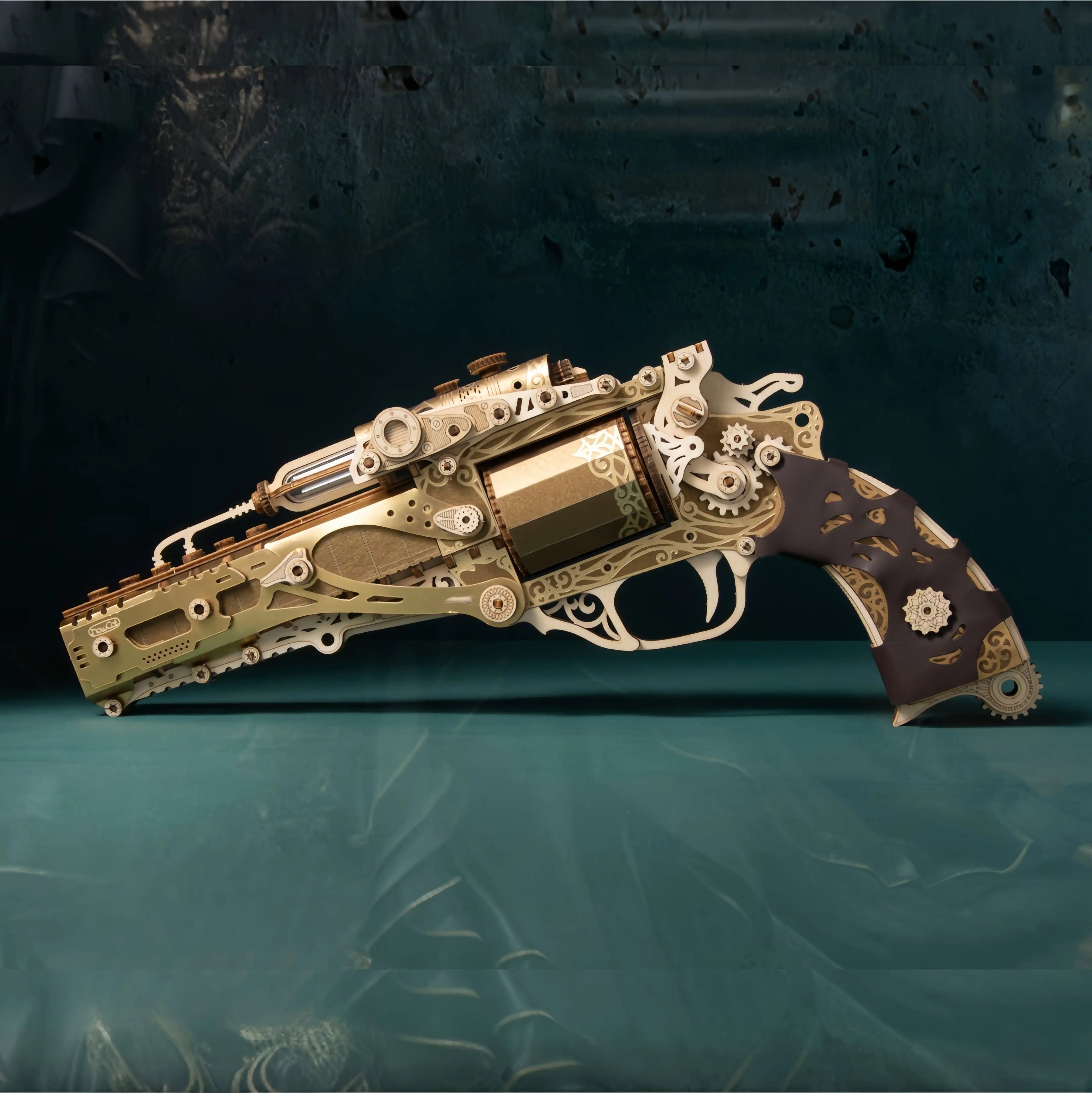 🔥🎁Steam Revolver 3D Wooden Puzzle