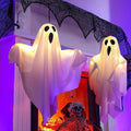 👻👻Halloween Glowing Ghost Chandelier