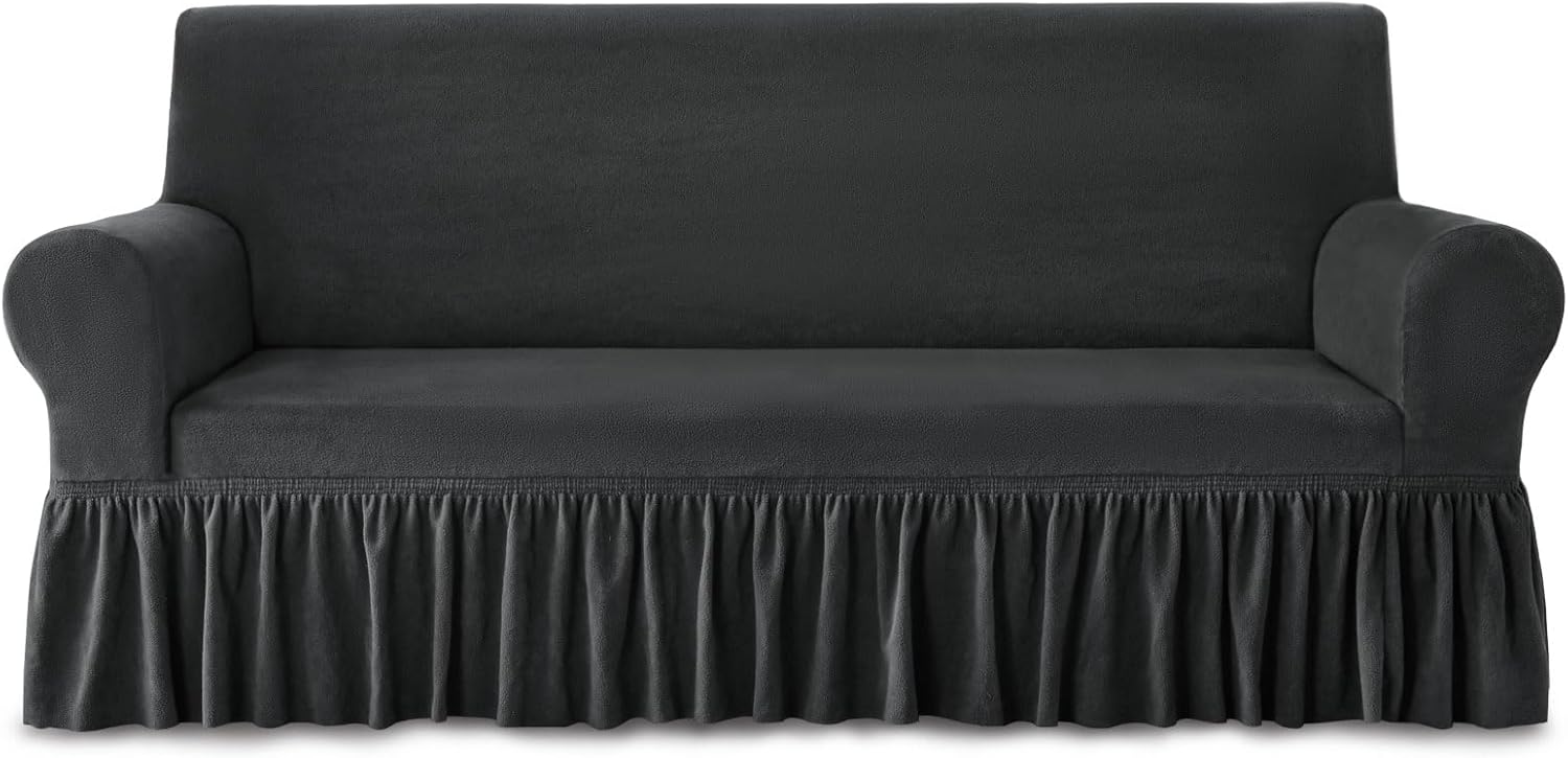 🛋️Armchair Cover Thick Plush – The Coziest Sofa Cover You’ll Ever Own!