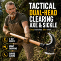 Dual-Edge Clearing Axe