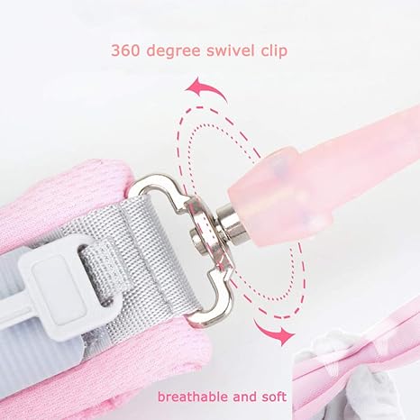 Anti Lost Wrist Link with Key Lock for Kids