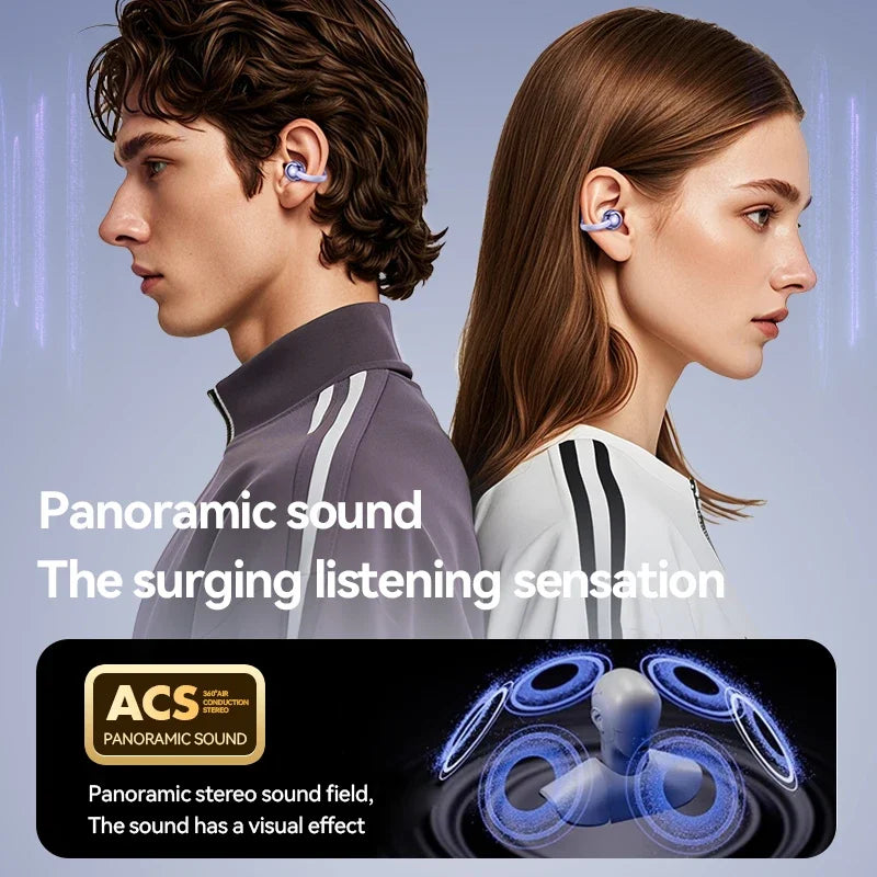 Ear Clip Bluetooth Headphones