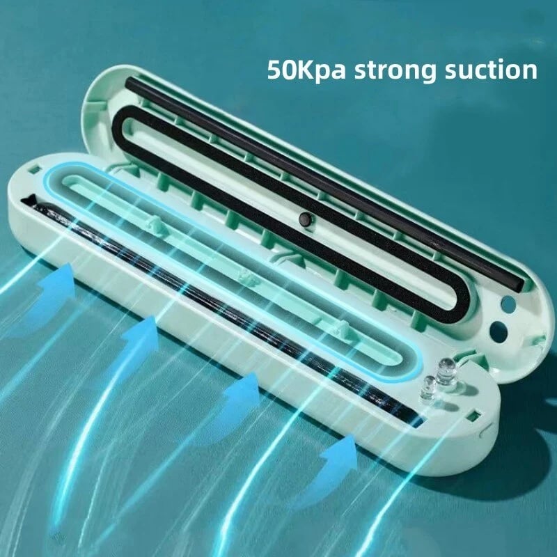 Household Eletric Vacuum Food Sealer-Buy now and get 10 free food safe bags