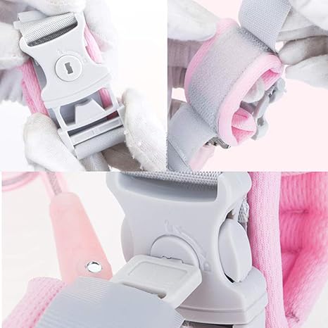 Anti Lost Wrist Link with Key Lock for Kids