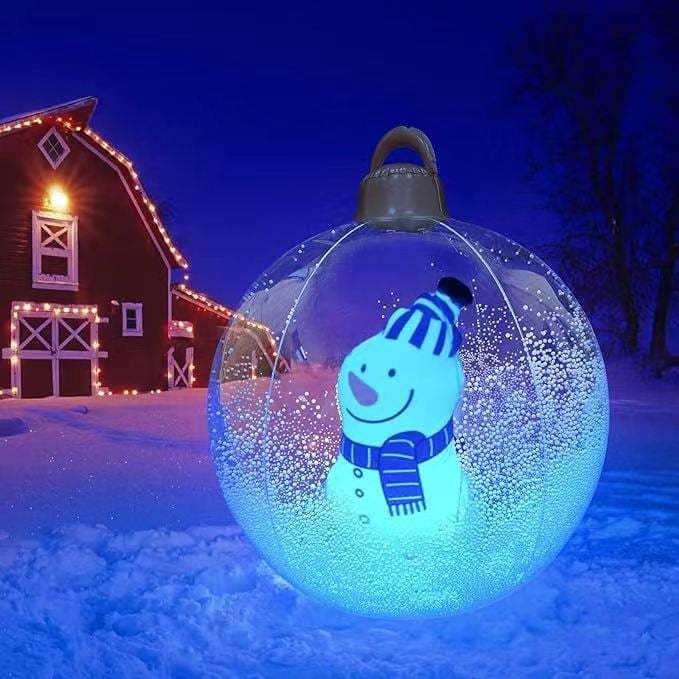 🎄Christmas Sale-24 Inch Outdoor Christmas PVC Inflatable Decorated Ball