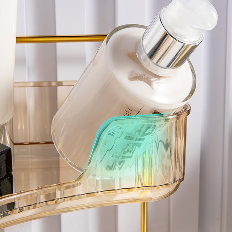Transparent Corner Tier Beauty Organizer