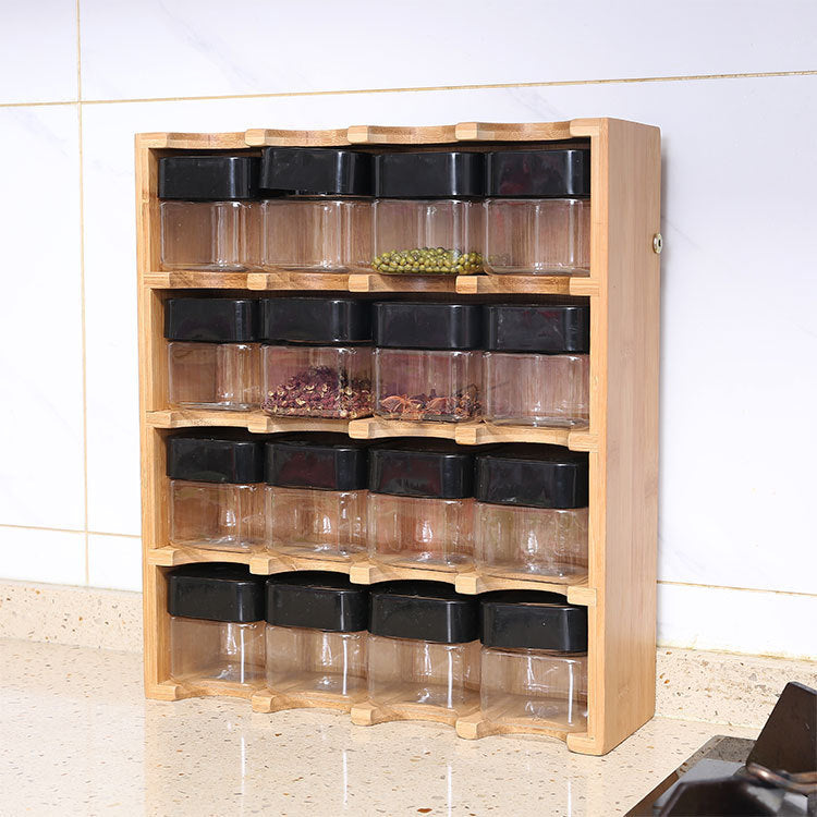 16 grids/12 Grids Creative Hangable Storage Rack for Seasoning Bottles