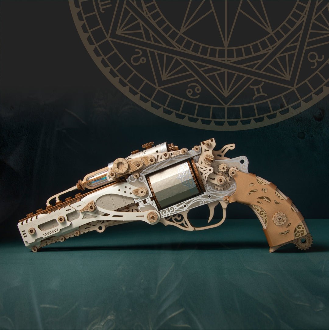 🔥🎁Steam Revolver 3D Wooden Puzzle