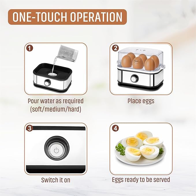 🏆💥Effortless Egg Cooking with the Ultimate Stainless Steel Egg Cooker 🍳✨,Best gifts