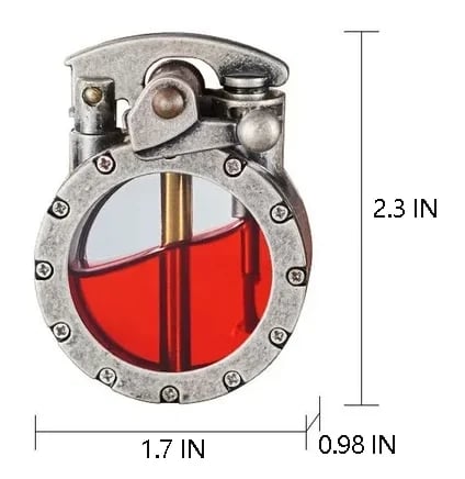 🔥HOT SALE NOW 68% OFF 🎁 - DIY Retro Metal Rocker Kerosene Windproof Lighter