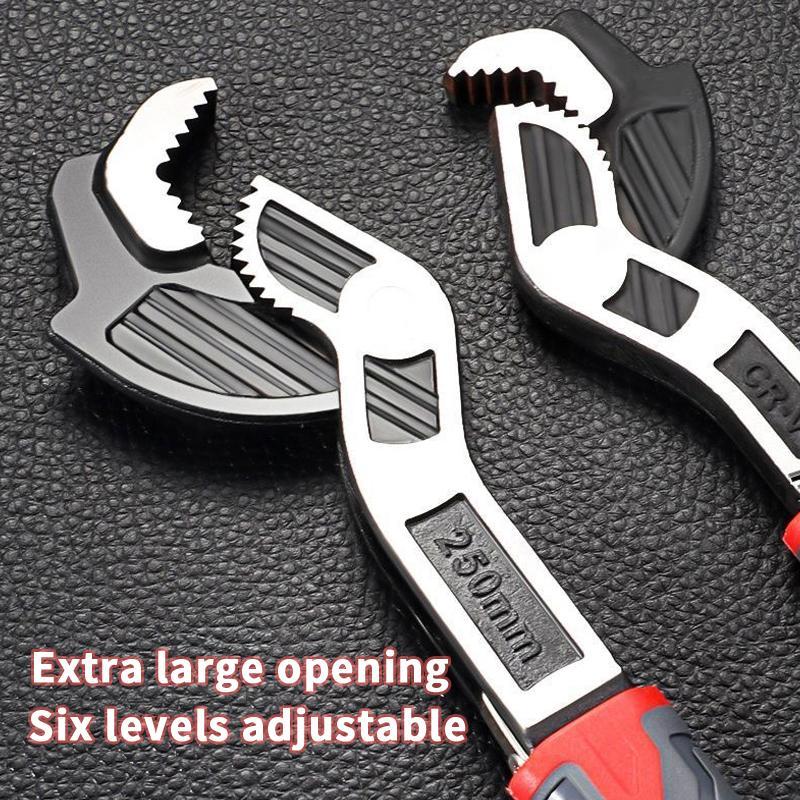 Multifunctional Self-locking Wrench,Multi-model Pipe Flexible Wrench
