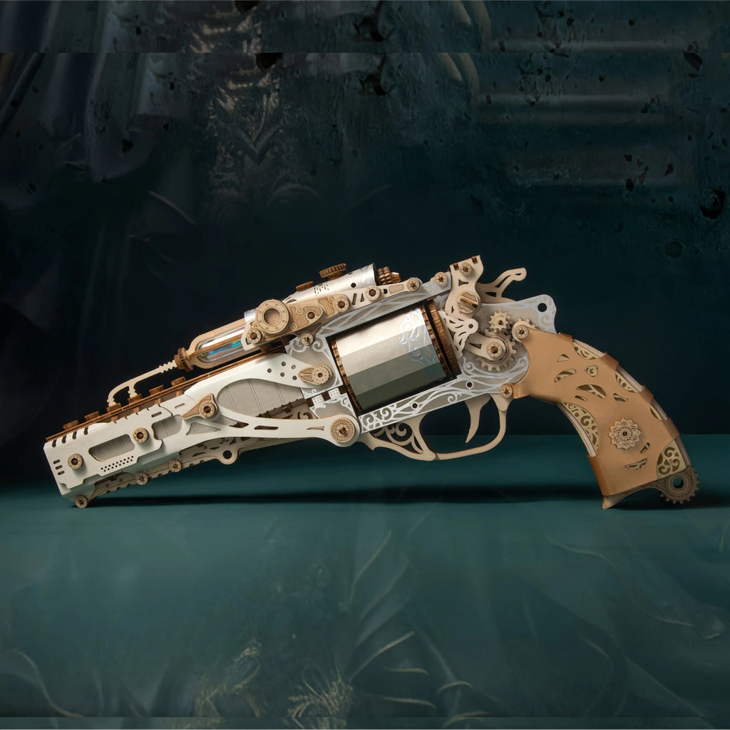 🔥🎁Steam Revolver 3D Wooden Puzzle