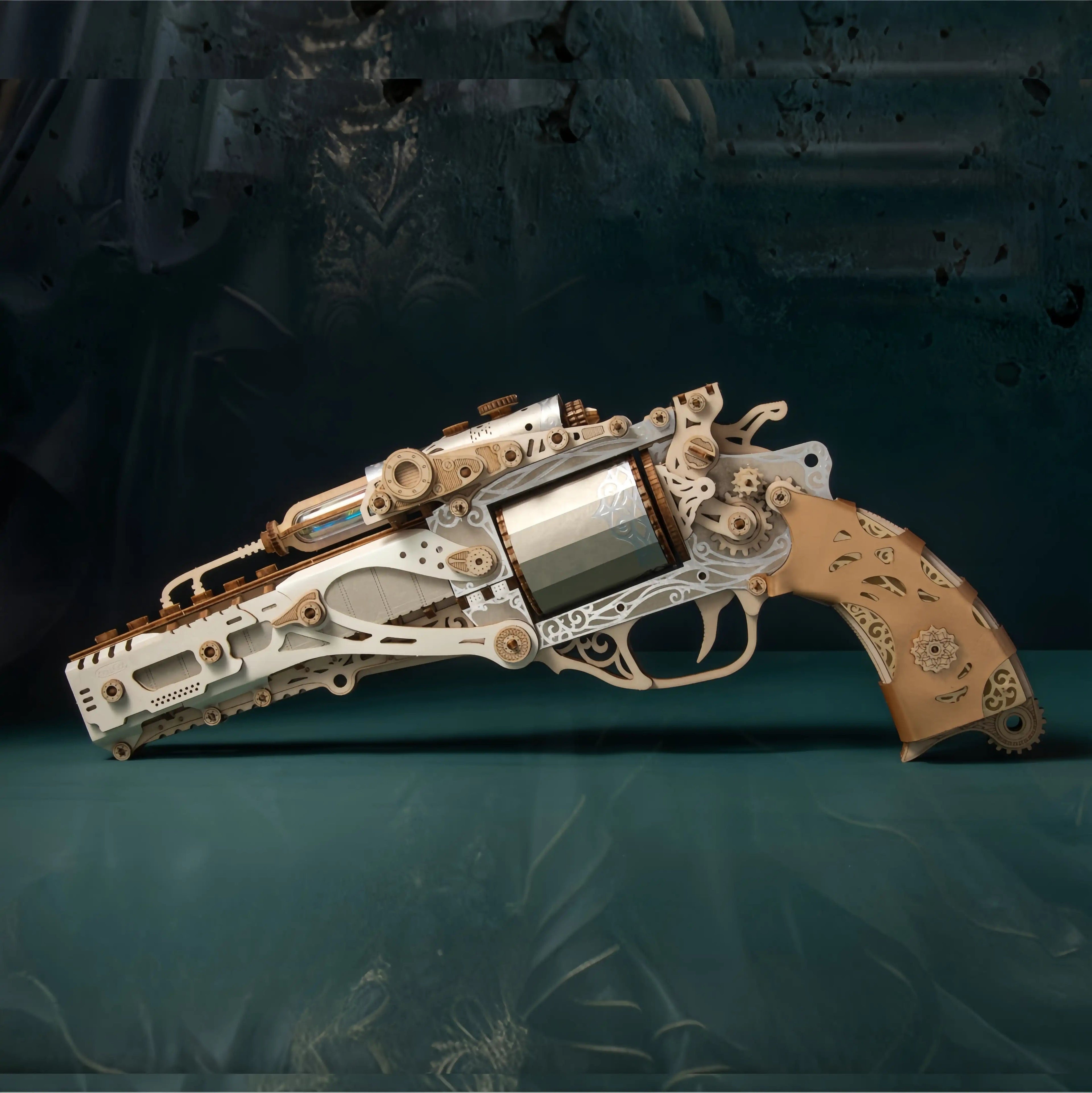 🔥🎁Steam Revolver 3D Wooden Puzzle