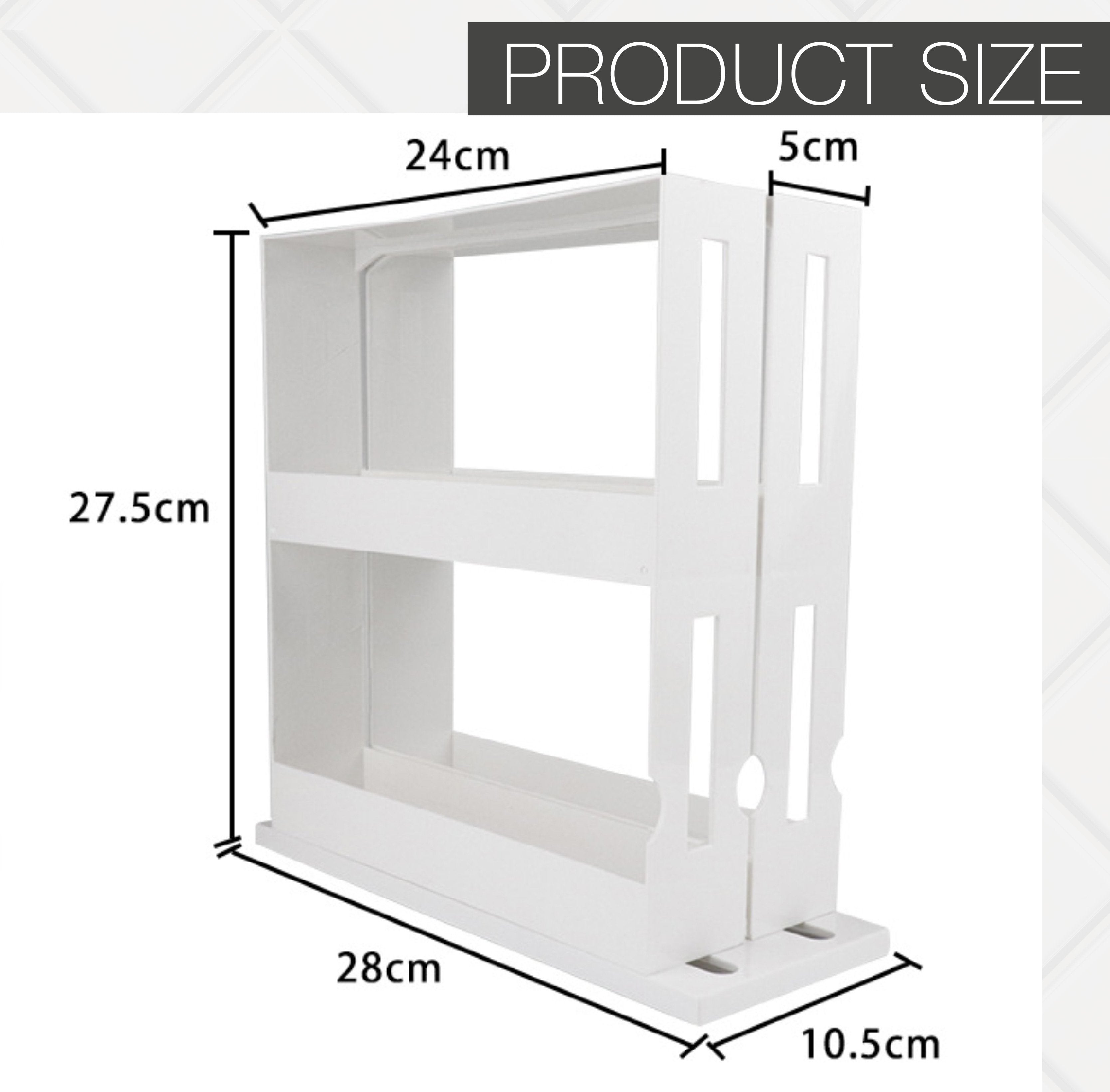 Rotating Multi Functional Kitchen Organizer