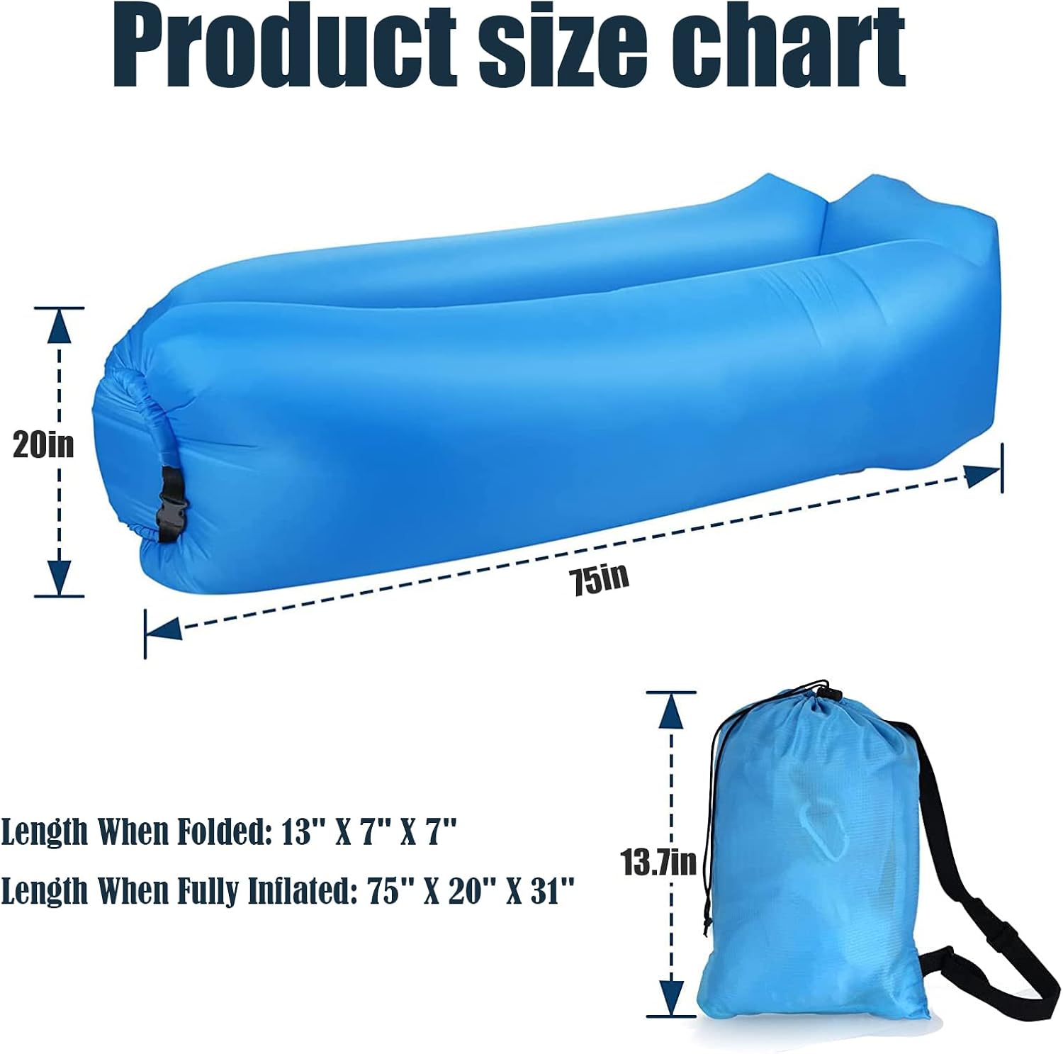 🔥Hot Sale Promotion-49% OFF🌊-Lazy Inflatable Sofa Bed