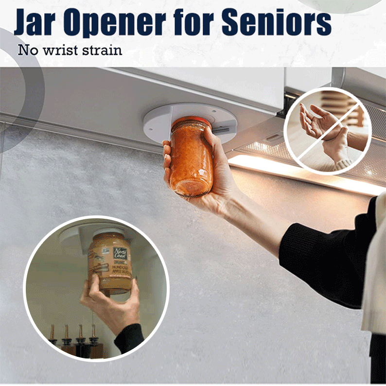 Under-Cabinet Jar Opener