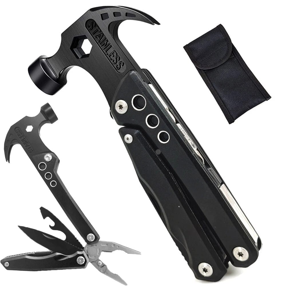 💥14 in 1 Stainless Steel Multifunctional Hammer Tool