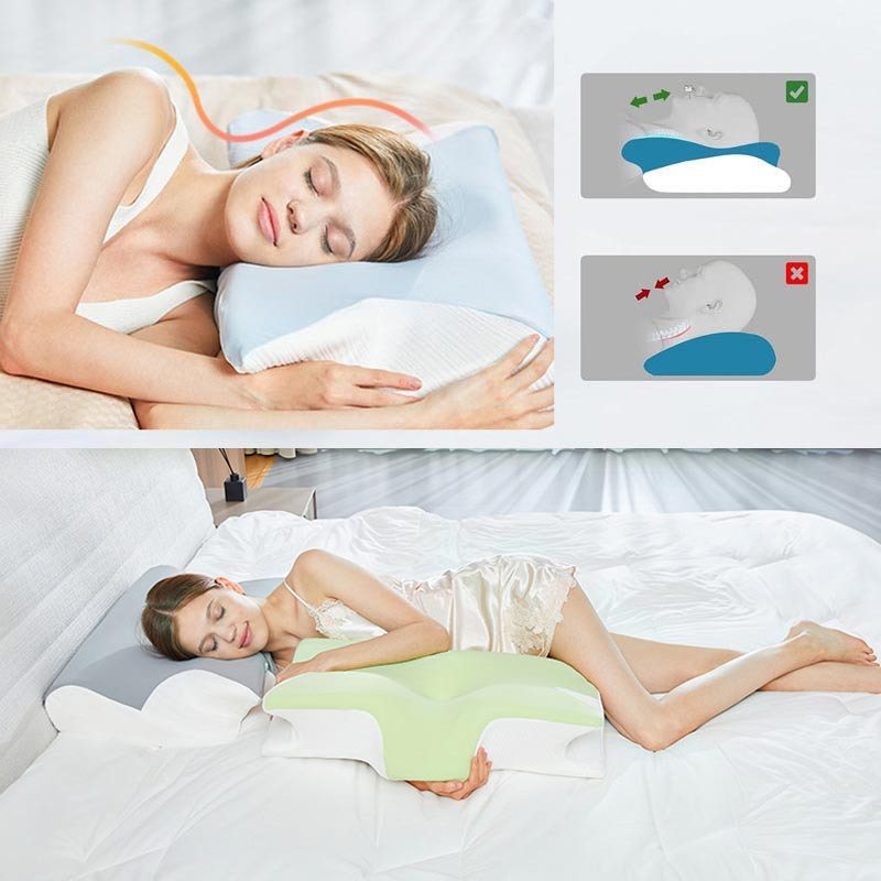 Memory Foam Neck Pillow for Pain Relief