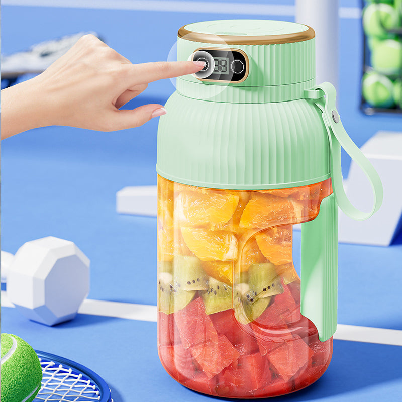 🔥 Hot Sale ❄️Multifunctional Portable Juicer Cup With Digital Display