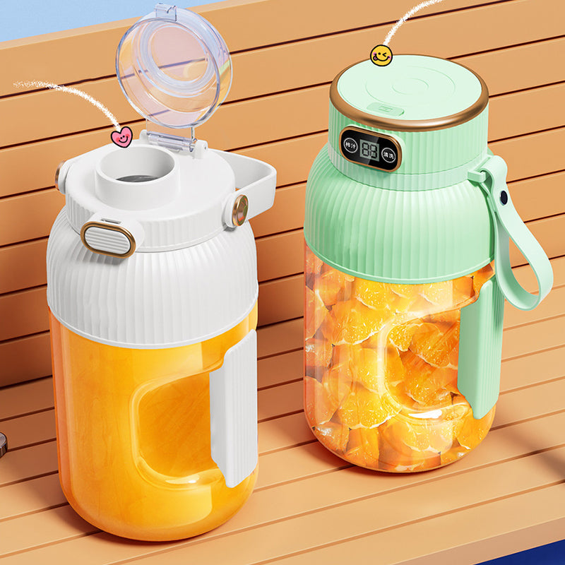 🔥 Hot Sale ❄️Multifunctional Portable Juicer Cup With Digital Display