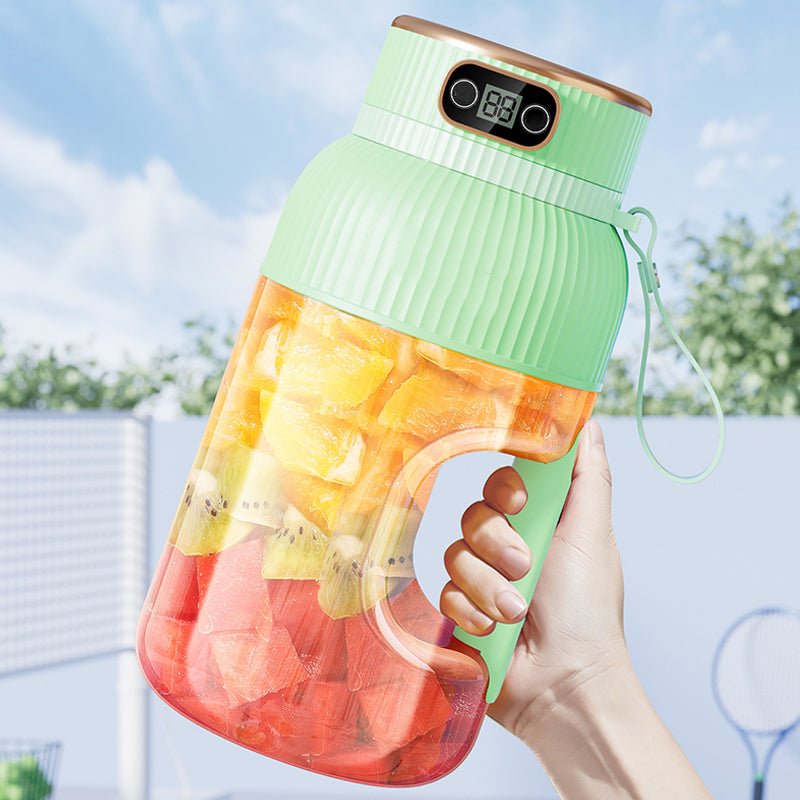 🔥 Hot Sale ❄️Multifunctional Portable Juicer Cup With Digital Display