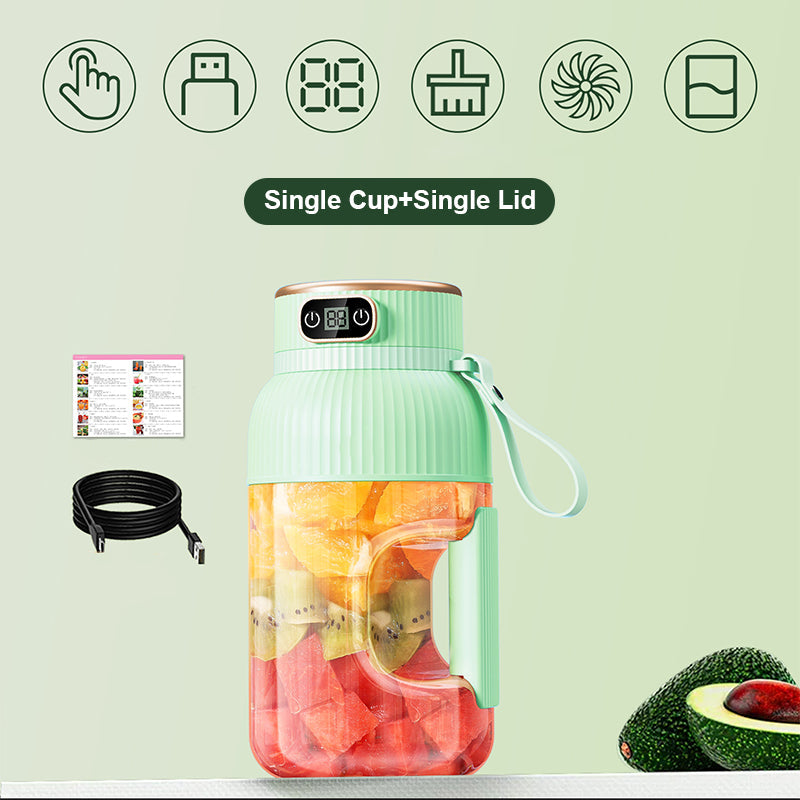 🔥 Hot Sale ❄️Multifunctional Portable Juicer Cup With Digital Display