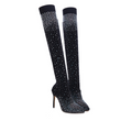💎✨Women’s Sparkly Faux Diamonds Over-the-Knee Boots