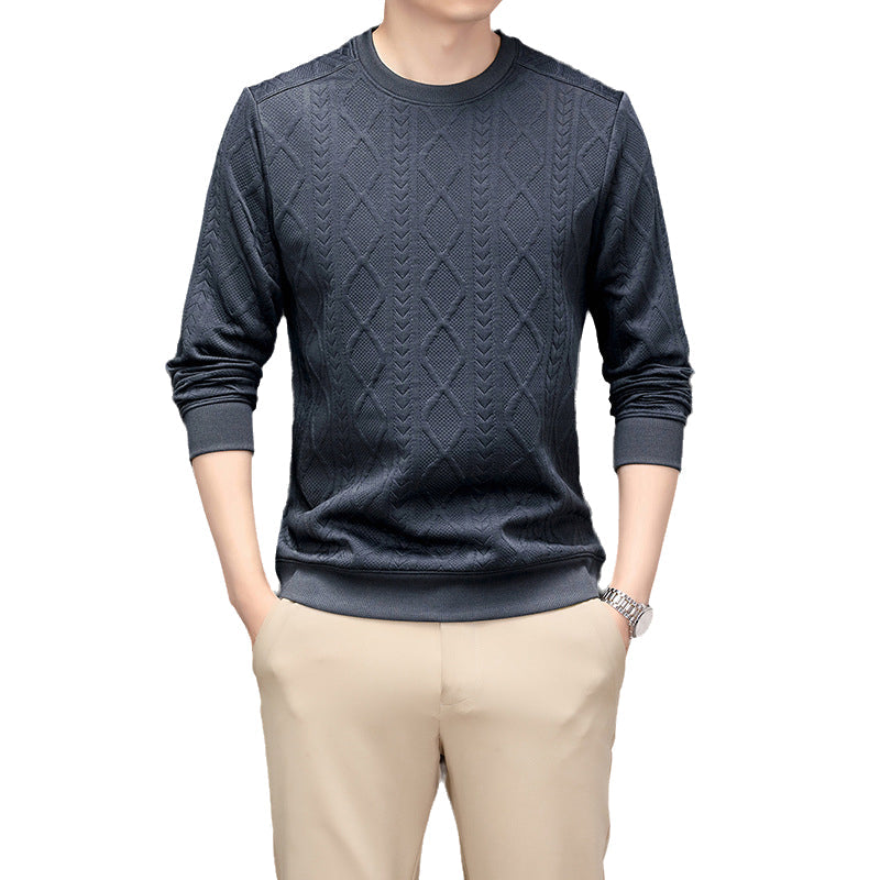 Men's Comfortable Loose Fit Round Neck Top