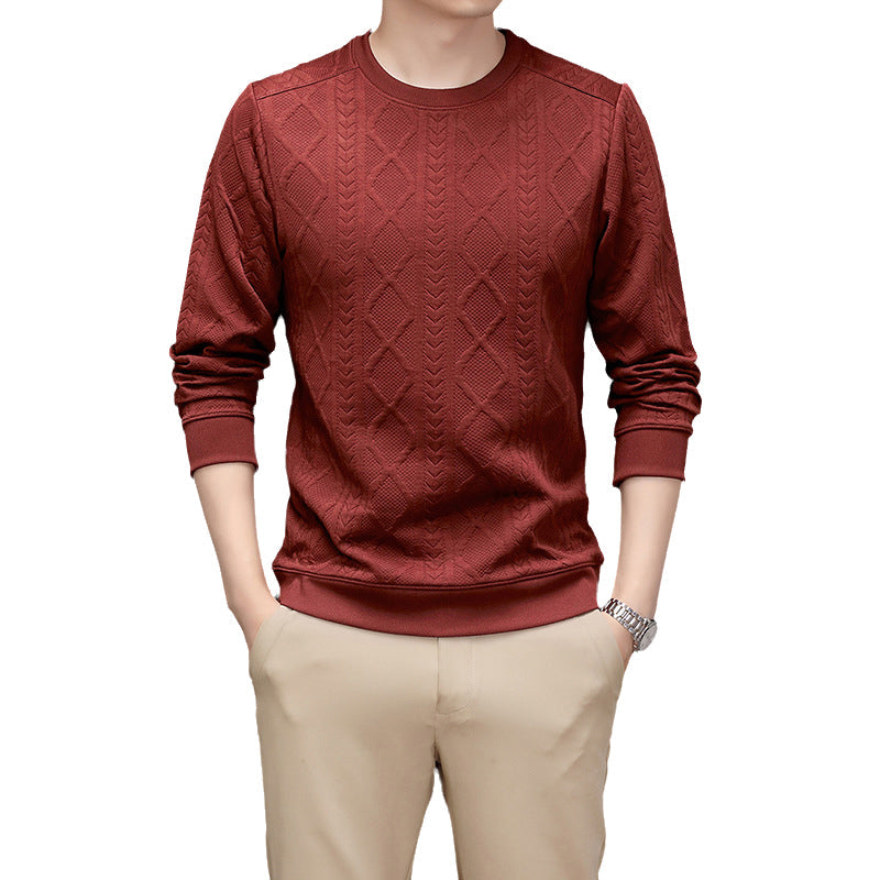 Men's Comfortable Loose Fit Round Neck Top